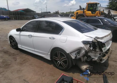 2017 Honda Accord Sport from USA, damaged, VIN 1HGCR2F53HA227921